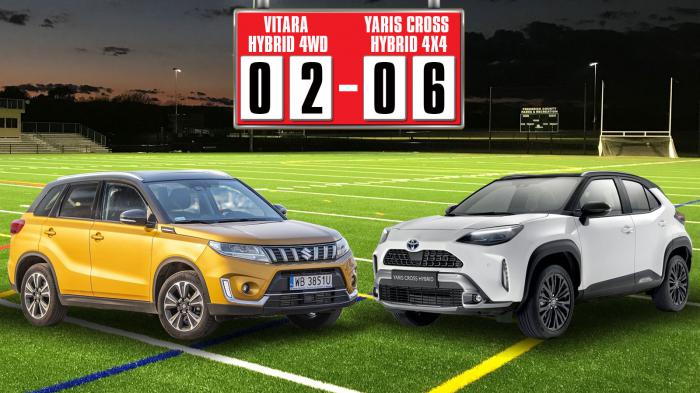 Στα 11 βήματα: Συγκρίνουμε Vitara Hybrid 4WD με Yaris Cross Hybrid 4X4