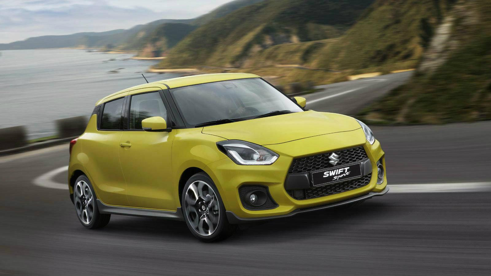 140 ίπποι σε 970 κιλά για το νέο Suzuki Swift Sport