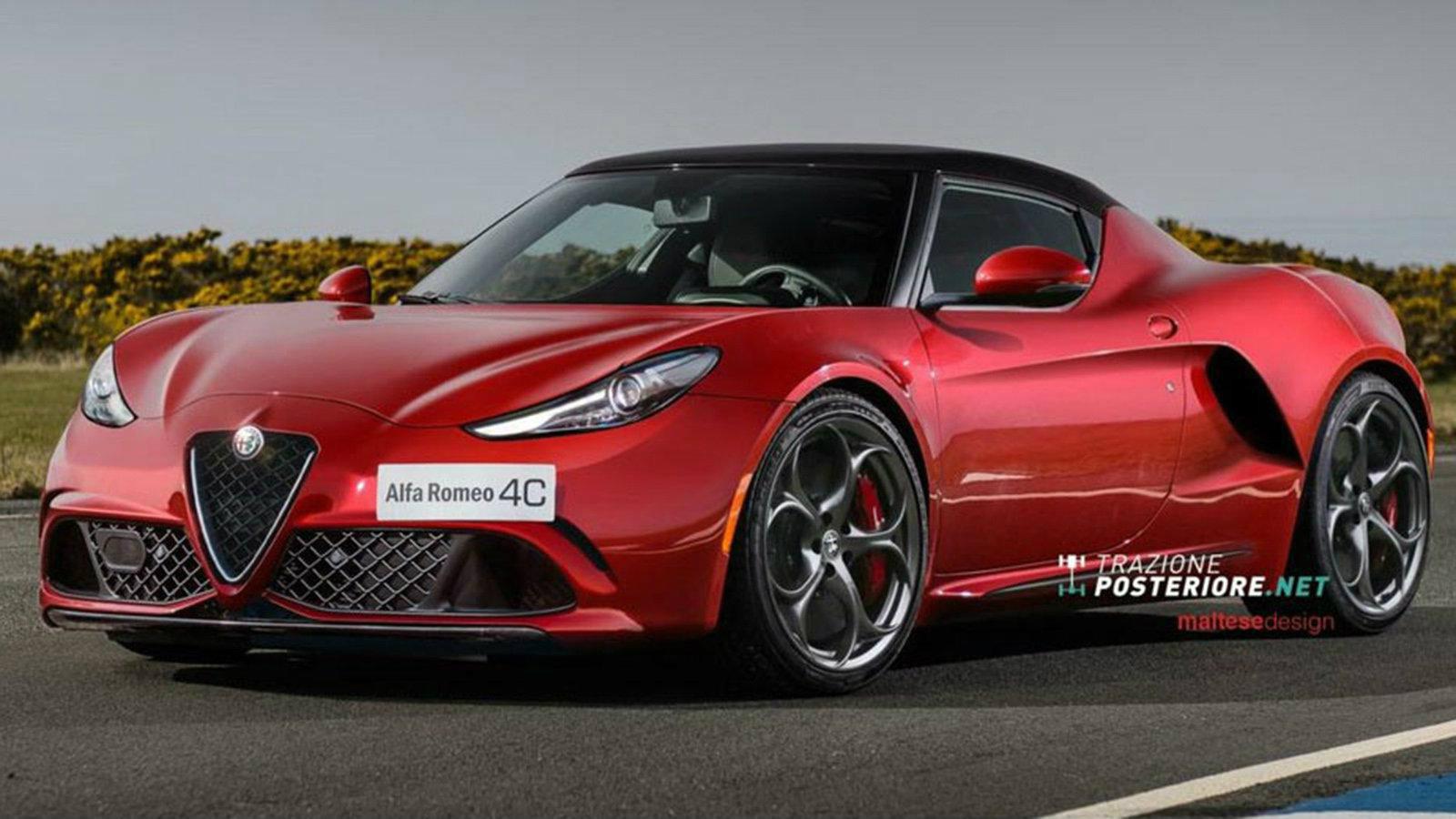 `Ετσι θα είναι η επόμενη Alfa Romeo 4C;