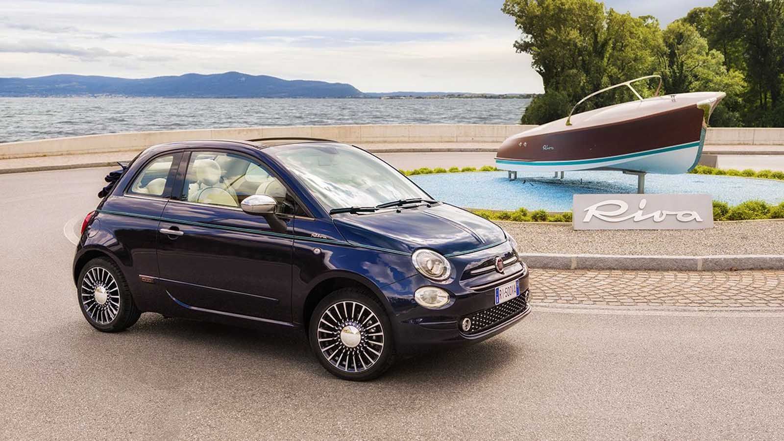 Αποκαλύφθηκε επίσημα το νέο μέλος της ιταλικής «οικογένειας», Fiat 500 Riva το οποίο είναι άμεσα συνδεδεμένο με το στοιχείο της θάλασσας και έρχεται μ