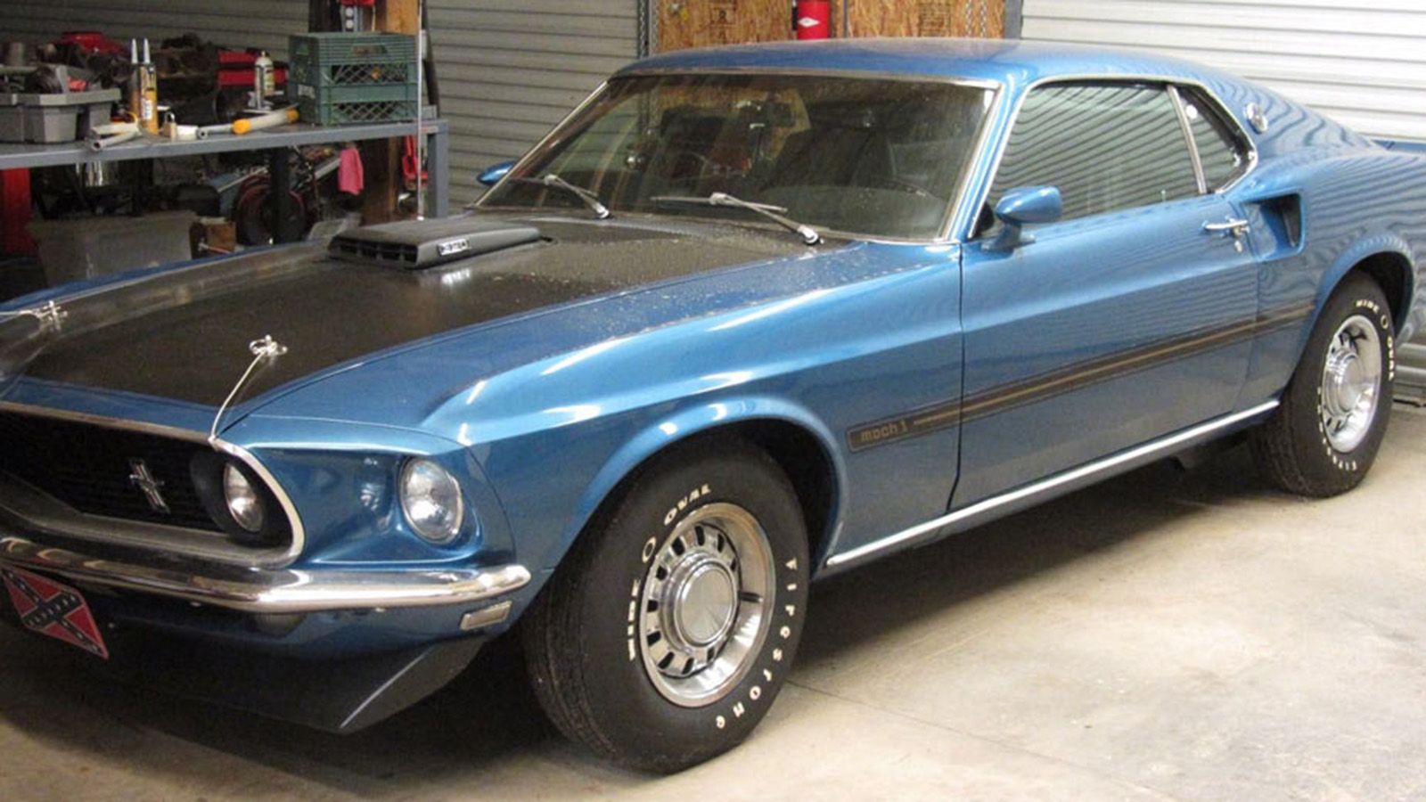 Στο eBay για δημοπρασία βρίσκεται μια μοναδική Ford Mustang Μach 1 του 1969.