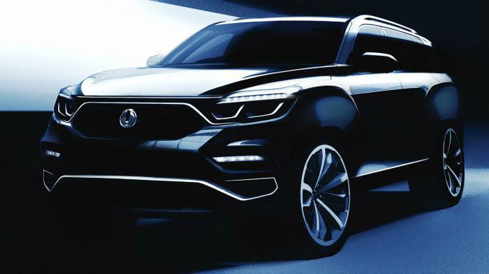 Σύμφωνα με την SsangYong το νέο Rexton είναι εμπνευσμένο από τον Παρθενώνα.