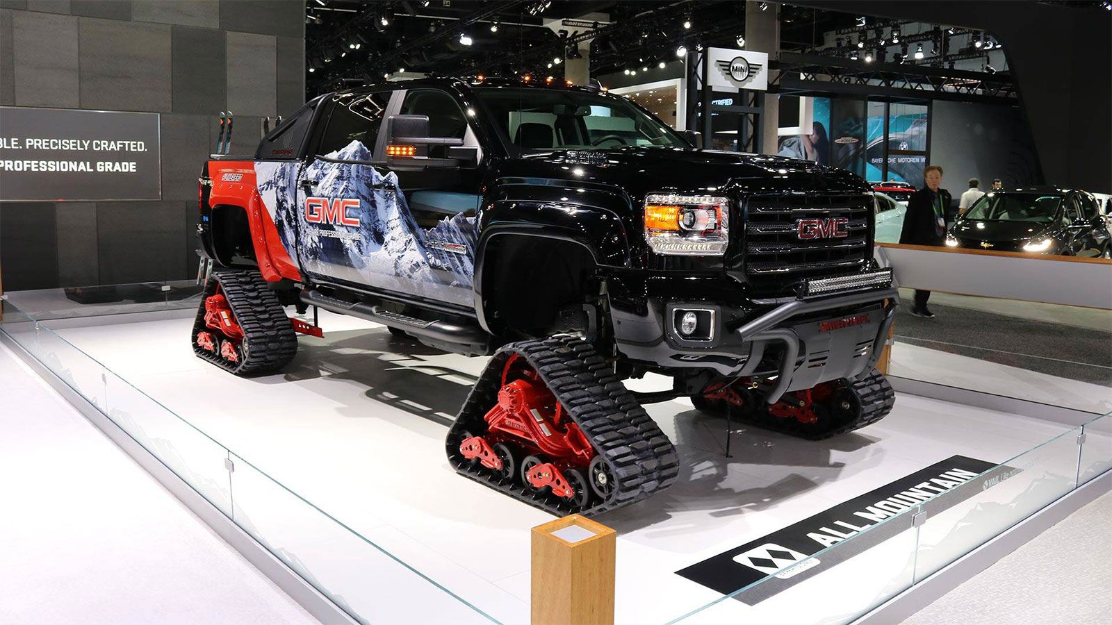 H GMC, έφερε στη δημοσιότητα το Sierra 2500HD All Mountain concept. 