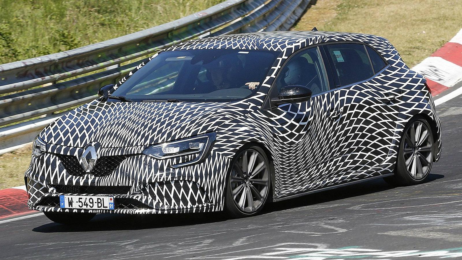 Το νέο Renault Megane RS στο Nurburgring