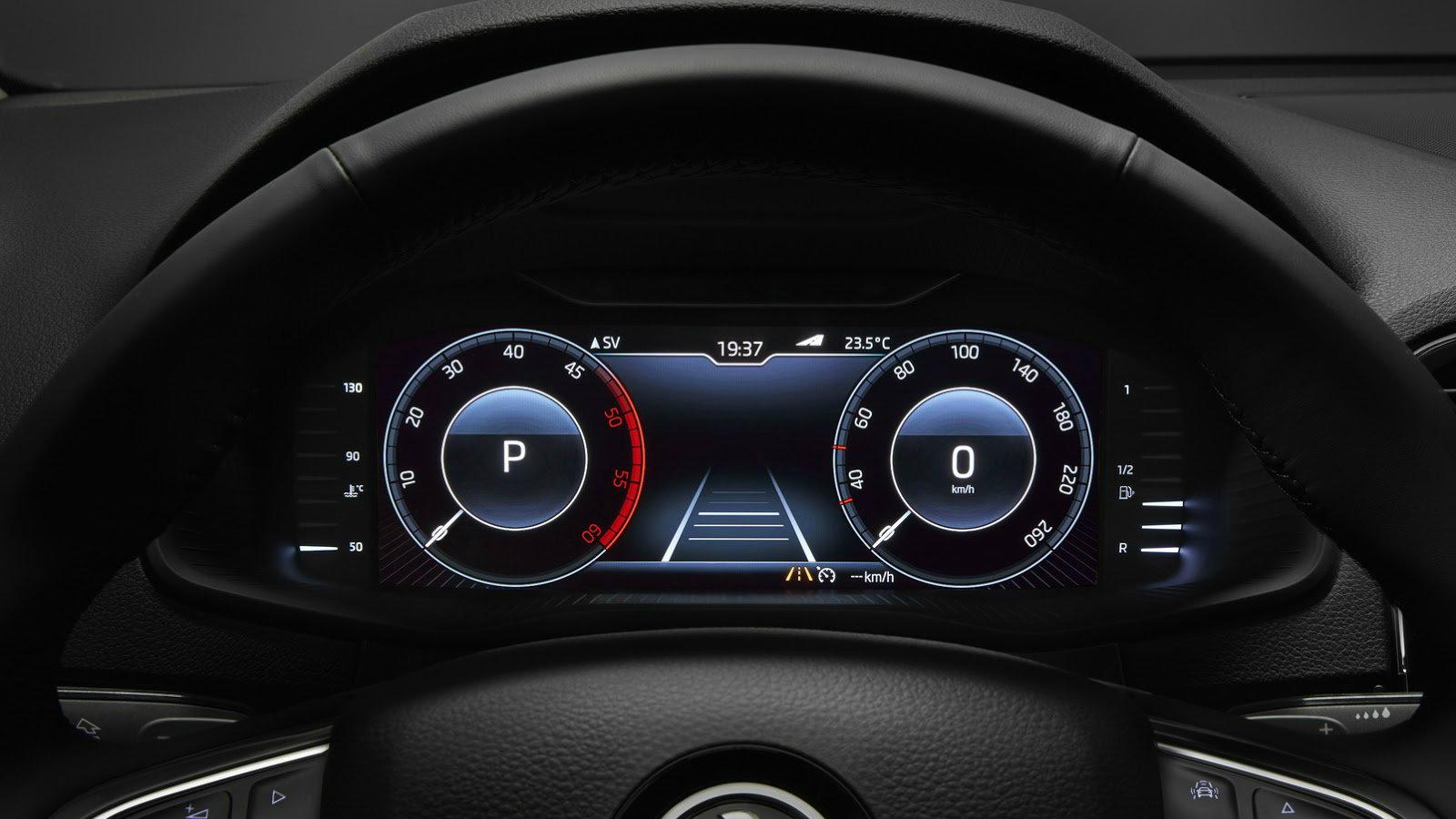 «Κόσμημα» ο ψηφιακός πίνακας του Karoq