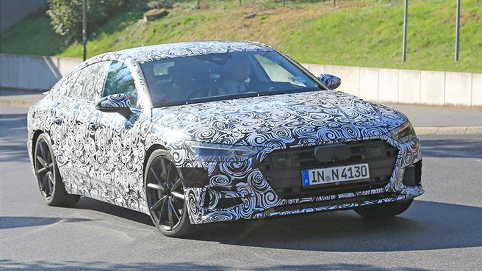 Αν και φέρει αρκετά βαρύ καμουφλάζ, μπορούμε να διαμορφώσουμε μια πρώτη άποψη σχετικά με το πώς θα είναι το A7 μετά την ανανέωσή του.