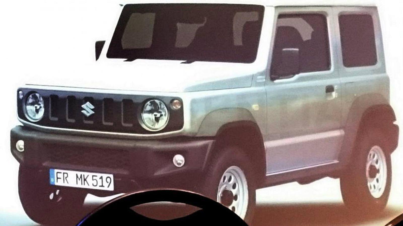 Διέρρευσαν φωτογραφίες του νέου Suzuki Jimny
