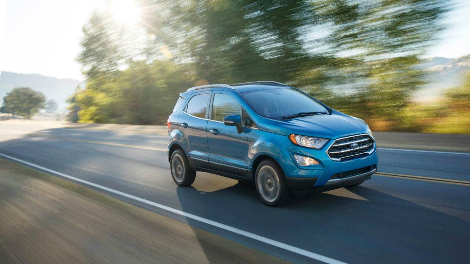 Απολαύστε το νέο και ανανεωμένο Ford EcoSport