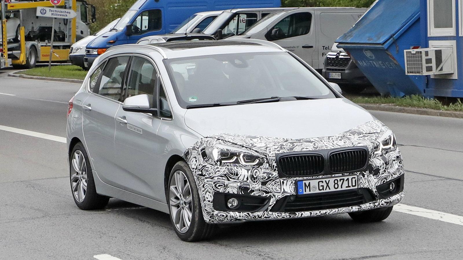 Η ανανεωμένη BMW Σειρά 2 Active Tourer εκτός από αισθητικές αλλαγές θα φέρει και πολλή τεχνολογία ώστε να εναρμονιστεί με την υπόλοιπη γκάμα της BMW.