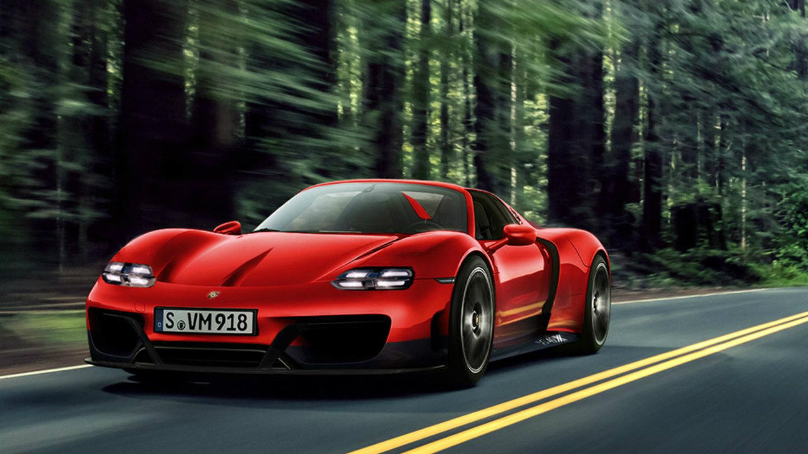 Ελπίζοντας στο αδύνατο: Porsche 918 Spyder Facelift 