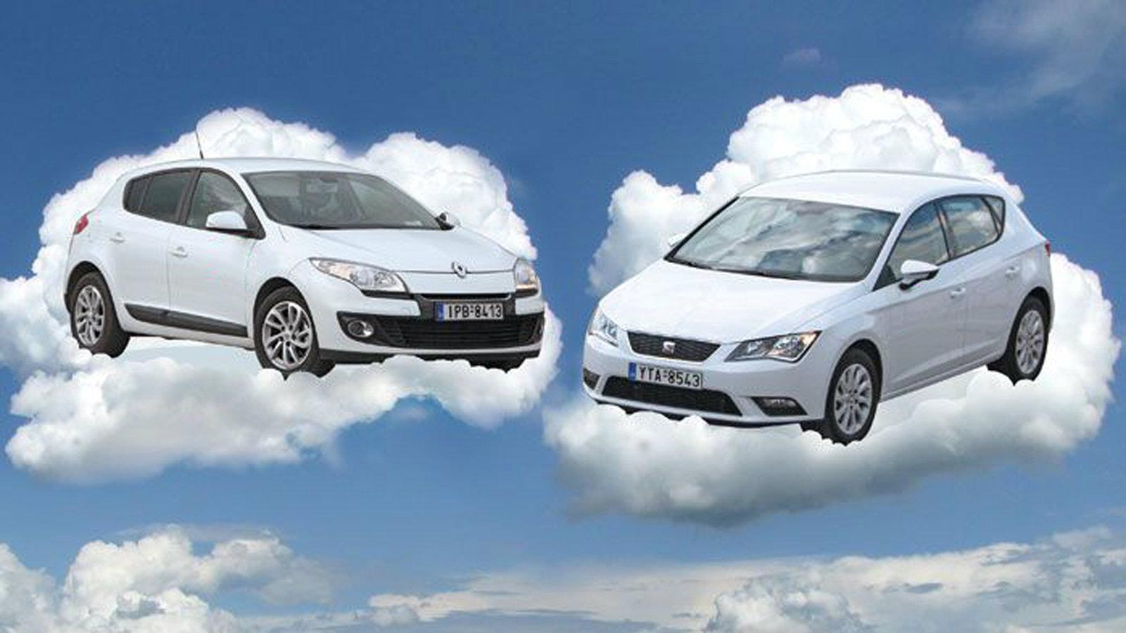 Τόσο το Megane, όσο και το Leon, προσφέρουν άνεση και ασφάλεια στο δρόμο, ενώ εξοπλίζονται αμφότερα με κινητήρες που έχουν υψηλή απόδοση και κορυφαία 