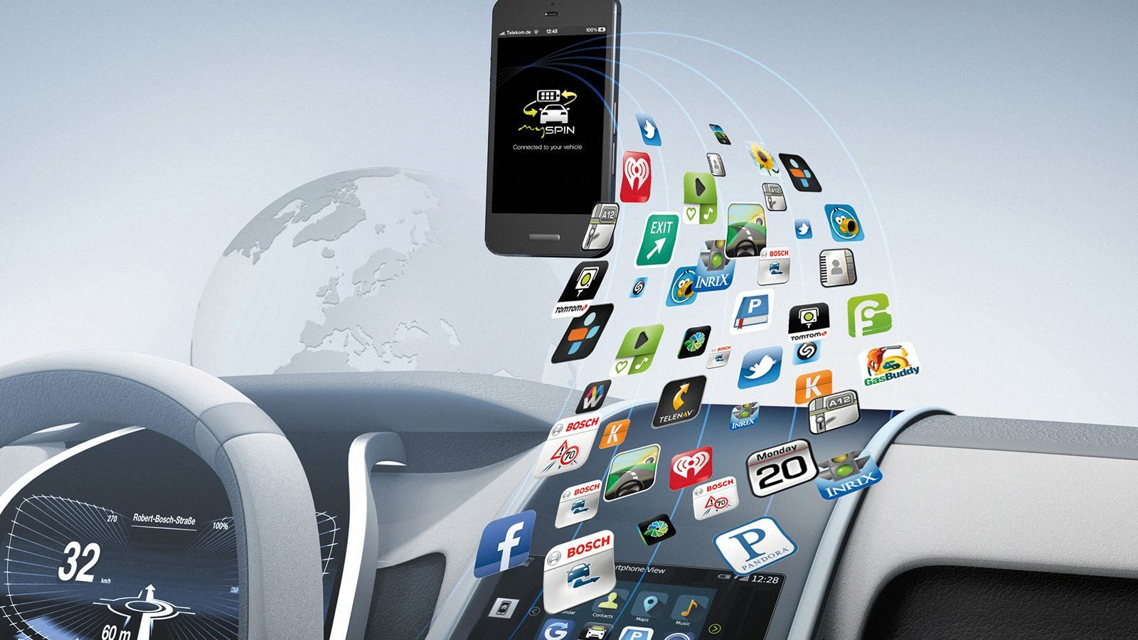 Εν έτη 2016, η συνδεσιμότητα με συσκευές bluetooth, usb, και συμβατότητα με κινητά iPhone και Android πρέπει να θεωρείται δεδομένη