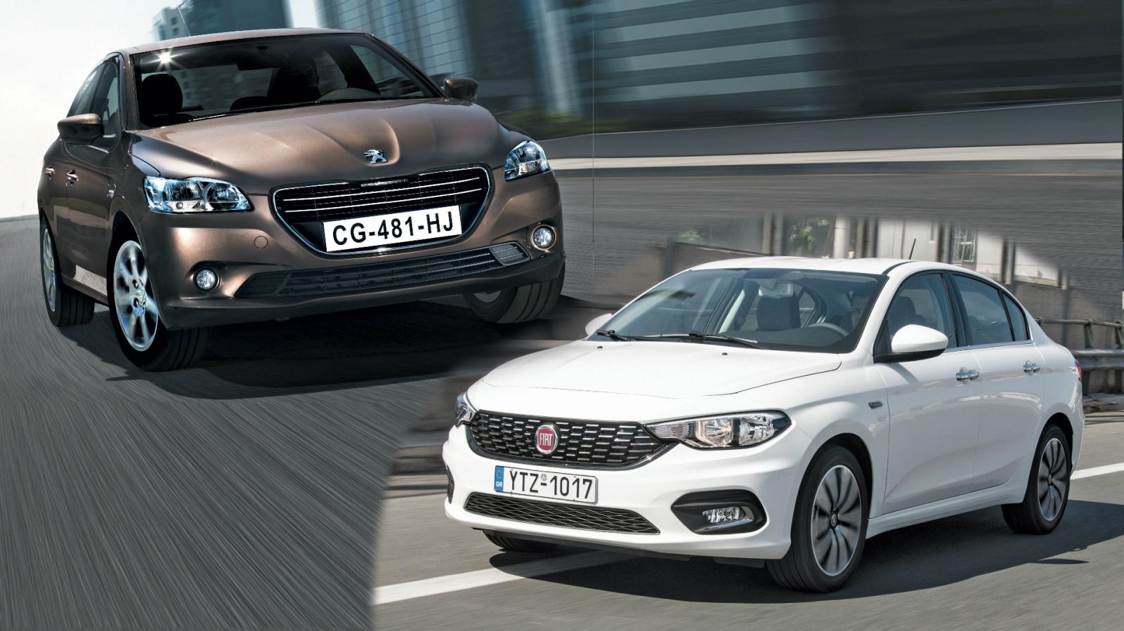 Peugeot 301 VS Fiat Tipo 4d