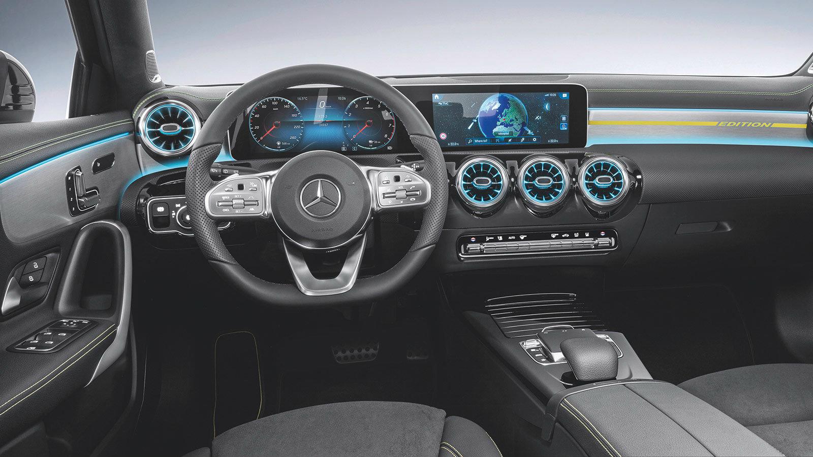 Δείτε το εσωτερικό της Mercedes A-Class