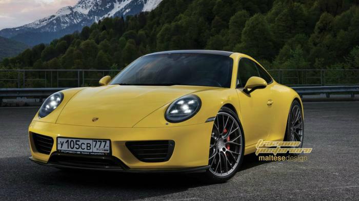 Η νέα Porsche 911 θα είναι έτοιμη το 2019 και θα μοιάζει με αυτήν στην εικόνα.