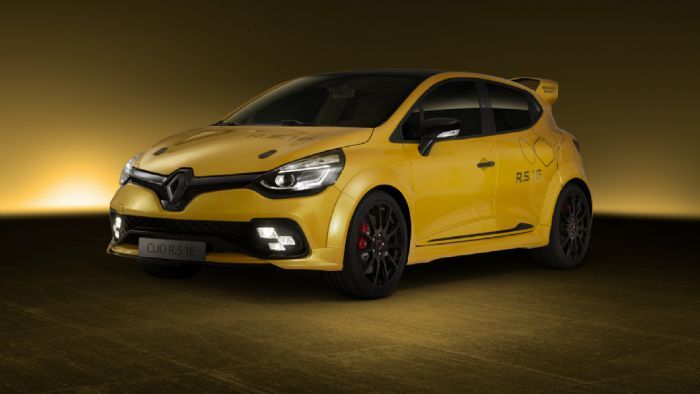 Η Renault Sport παρουσίασε στο GP Μονακό το νέο Renault Clio RS 16, που κρύβει κάτω από το καπό του τον κινητήρα του μεγαλύτερου «αδελφού» του, Renaul