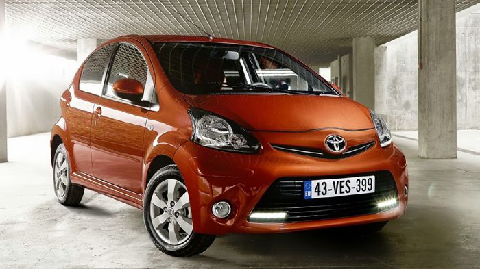 Οι Toyota-Peugeot-Citroen θα κυκλοφορήσουν από κοινού και τις νέες γενιές των τριών μίνι Aygo (εδώ εικονίζεται το υπάρχον μοντέλο), 107 και C1 αντίστο