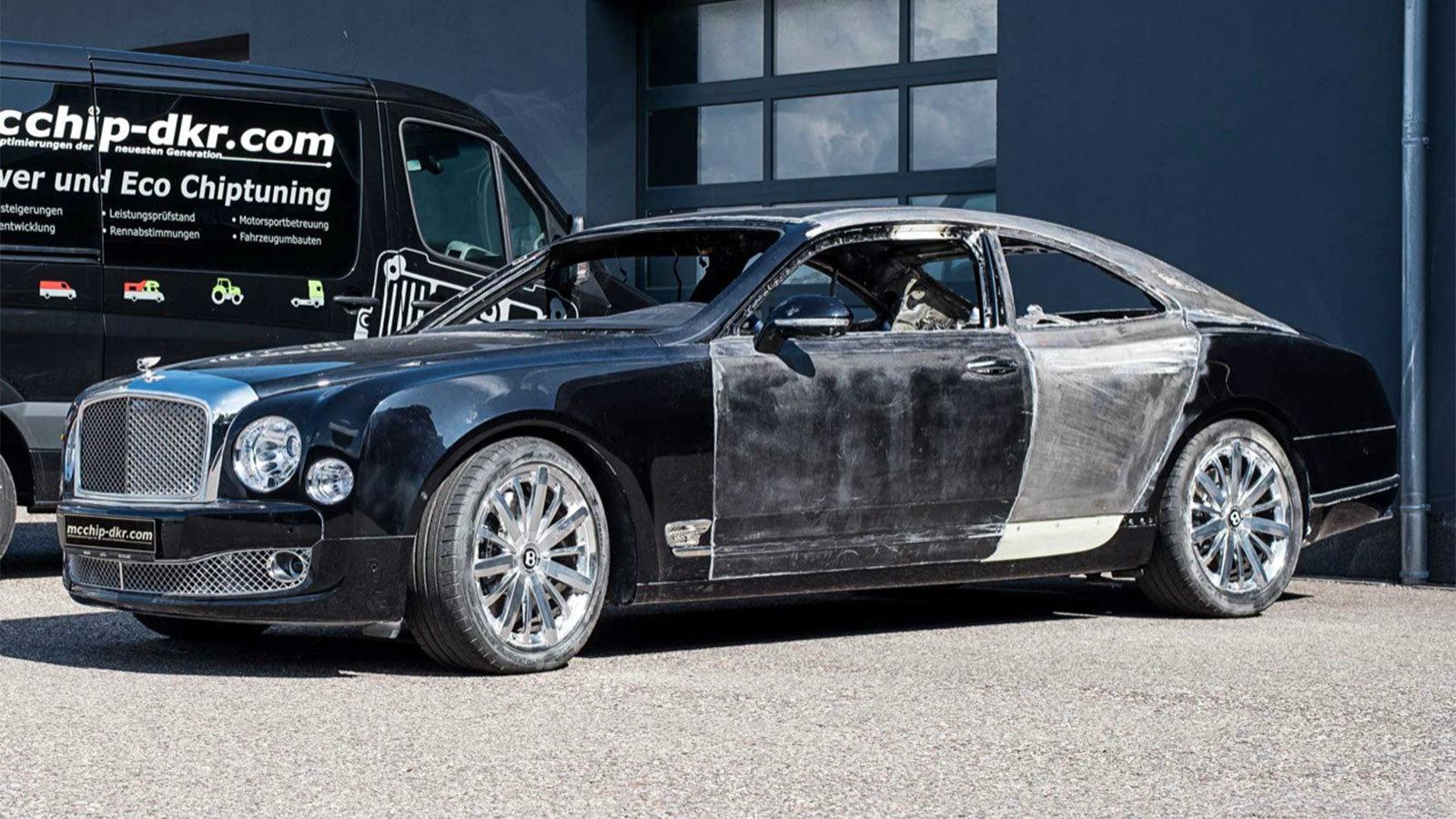 Στην κατασκευή μιας Bentley Mulsanne Coupe εργάζεται η γερμανική εταιρεία βελτιώσεων Mcchip-DKR.