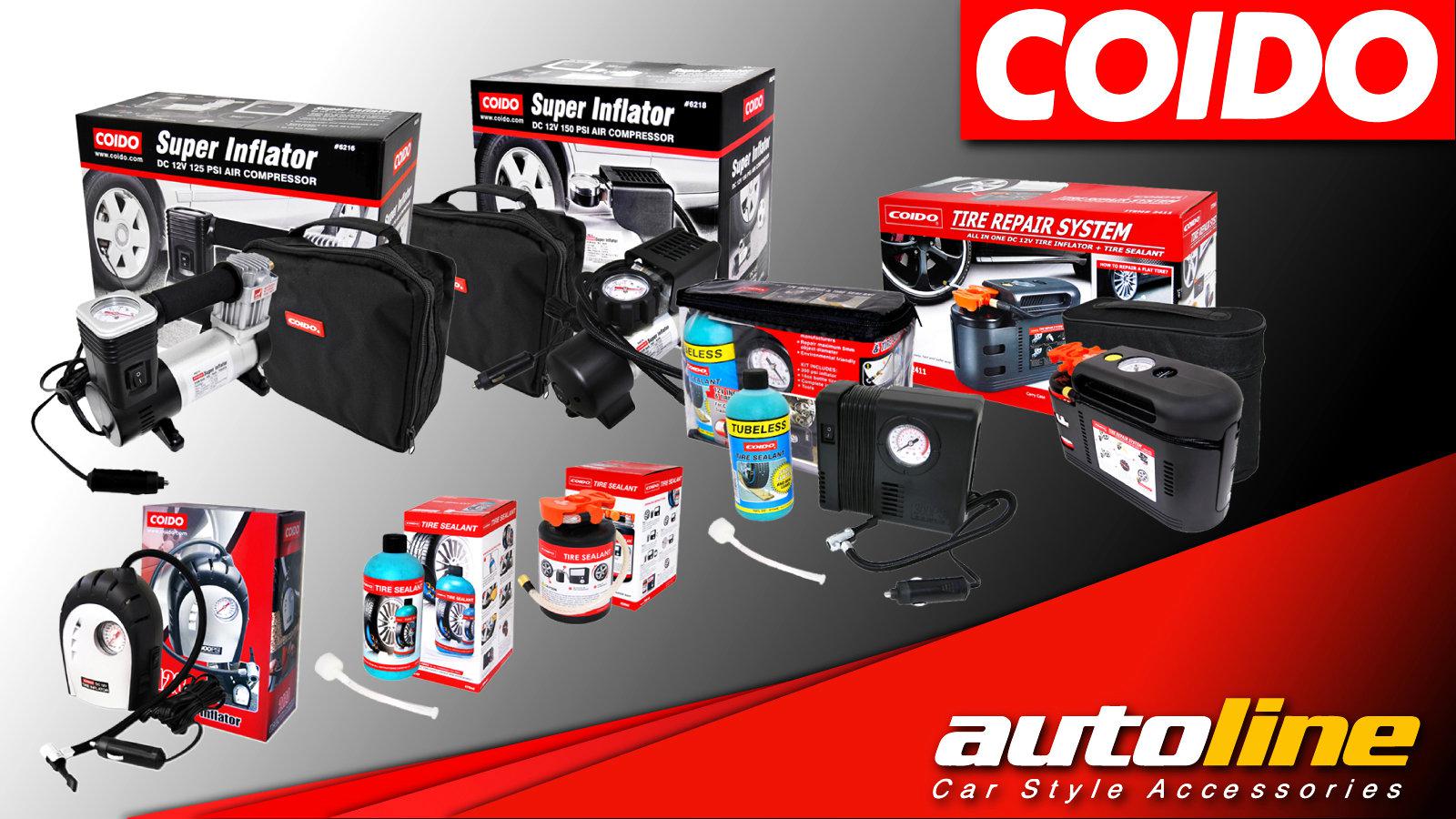 COIDO: Κομφλερ και επιδιορθωτικά ελαστικών