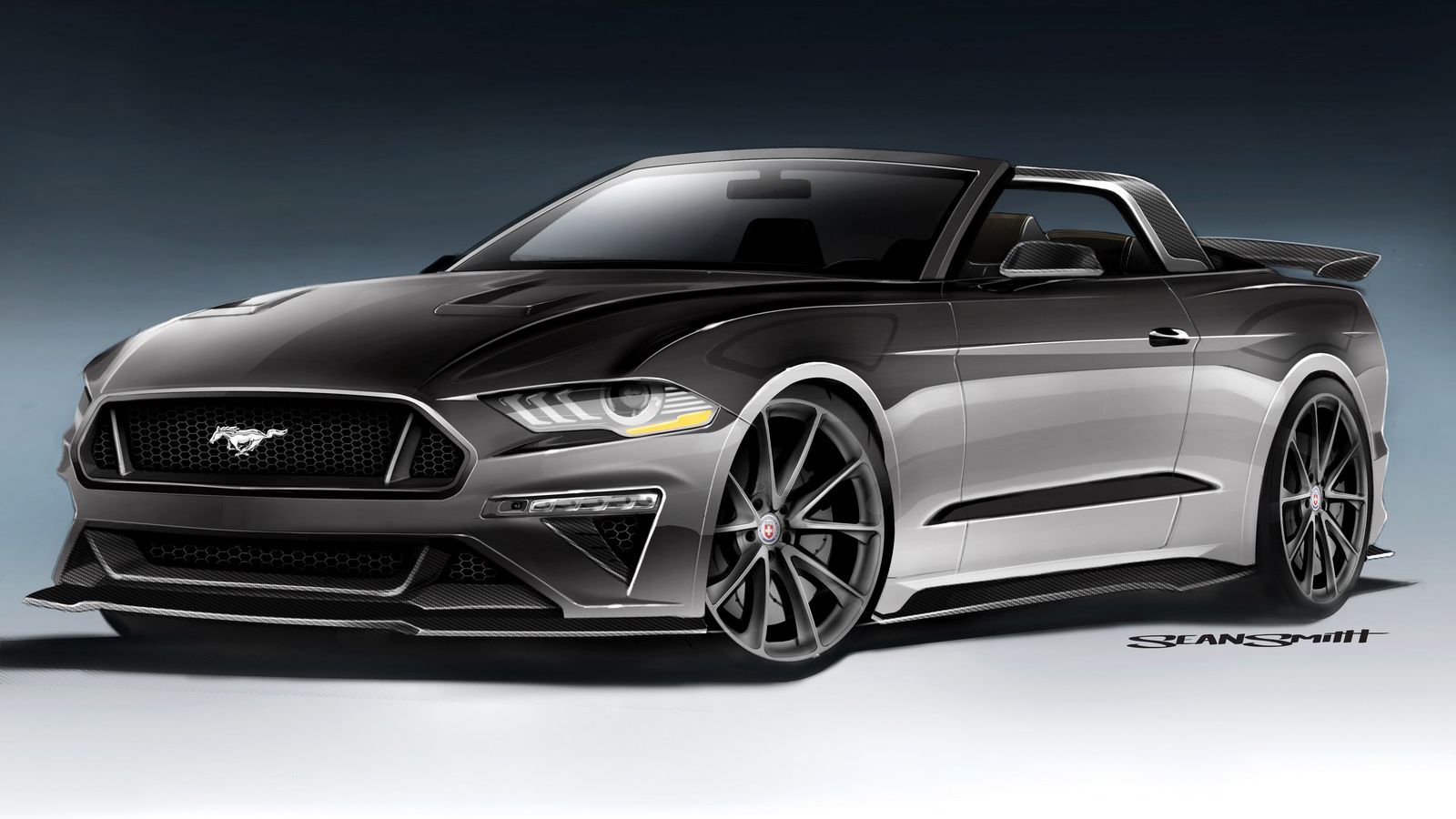 Δείτε τις επτά πειραγμένες εκδοχές της Mustang που θα παρουσιάσει φέτος η Ford στην έκθεση SEMA του Λας Βέγκας. Στη φωτογραφία βλέπουμε την Ford Musta