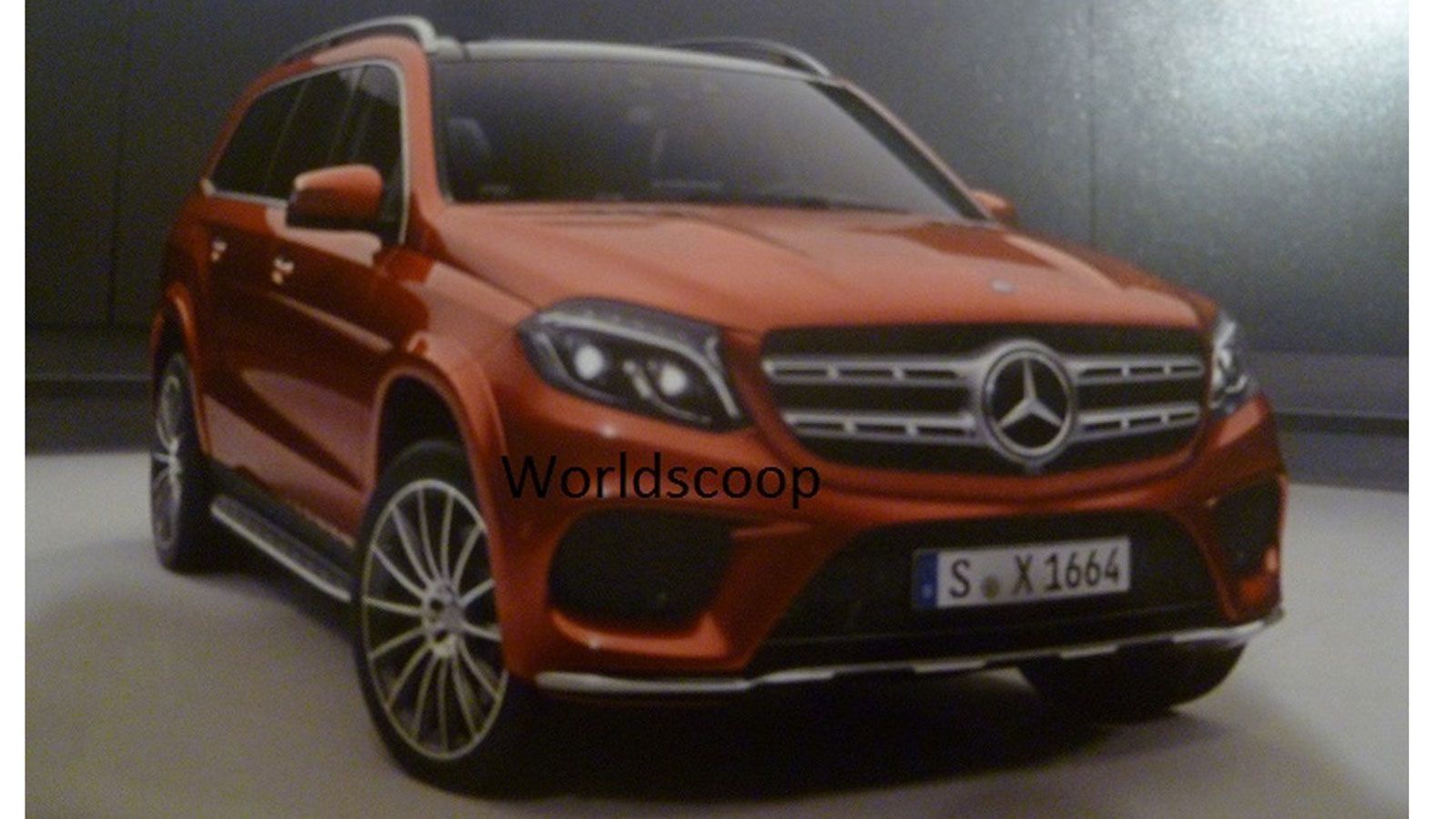 Στη νέα φωτογραφία, η GLS εμφανίζεται στην έκδοση AMG Line.