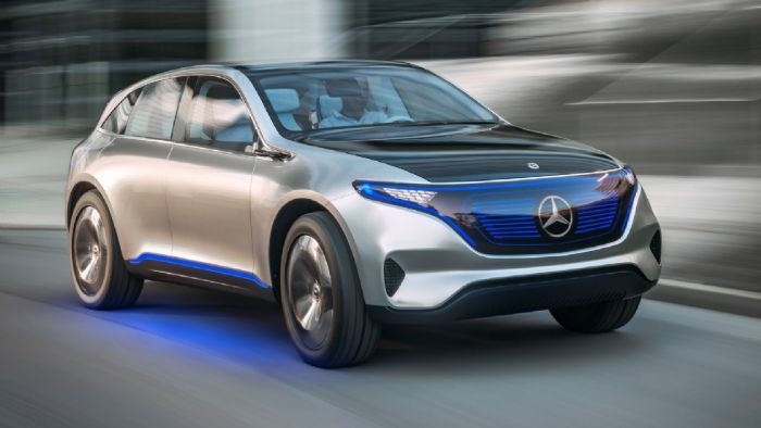 Το νέο πρωτότυπο SUV της Mercedes-Benz «ηλεκτρίζει» την ατμόσφαιρα της έκθεσης αυτοκινήτου στο Παρίσι, καθώς εμφανίζεται με άκρως φουτουριστική εμφάνι