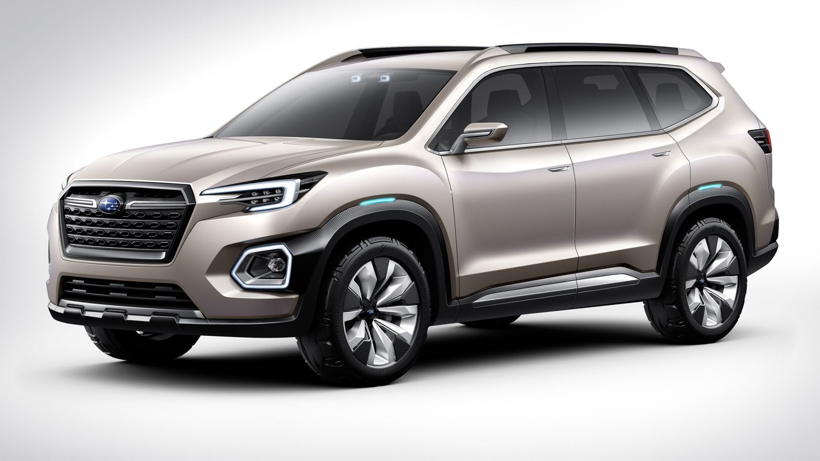 H Subaru παρουσιάζει στην έκθεση του Λος Αντζελες, το πρωτότυπο VIZIV-7, ένα επταθέσιο SUV 5,2 μέτρων, που αποτελεί τον προπομπό του μοντέλου παραγωγή