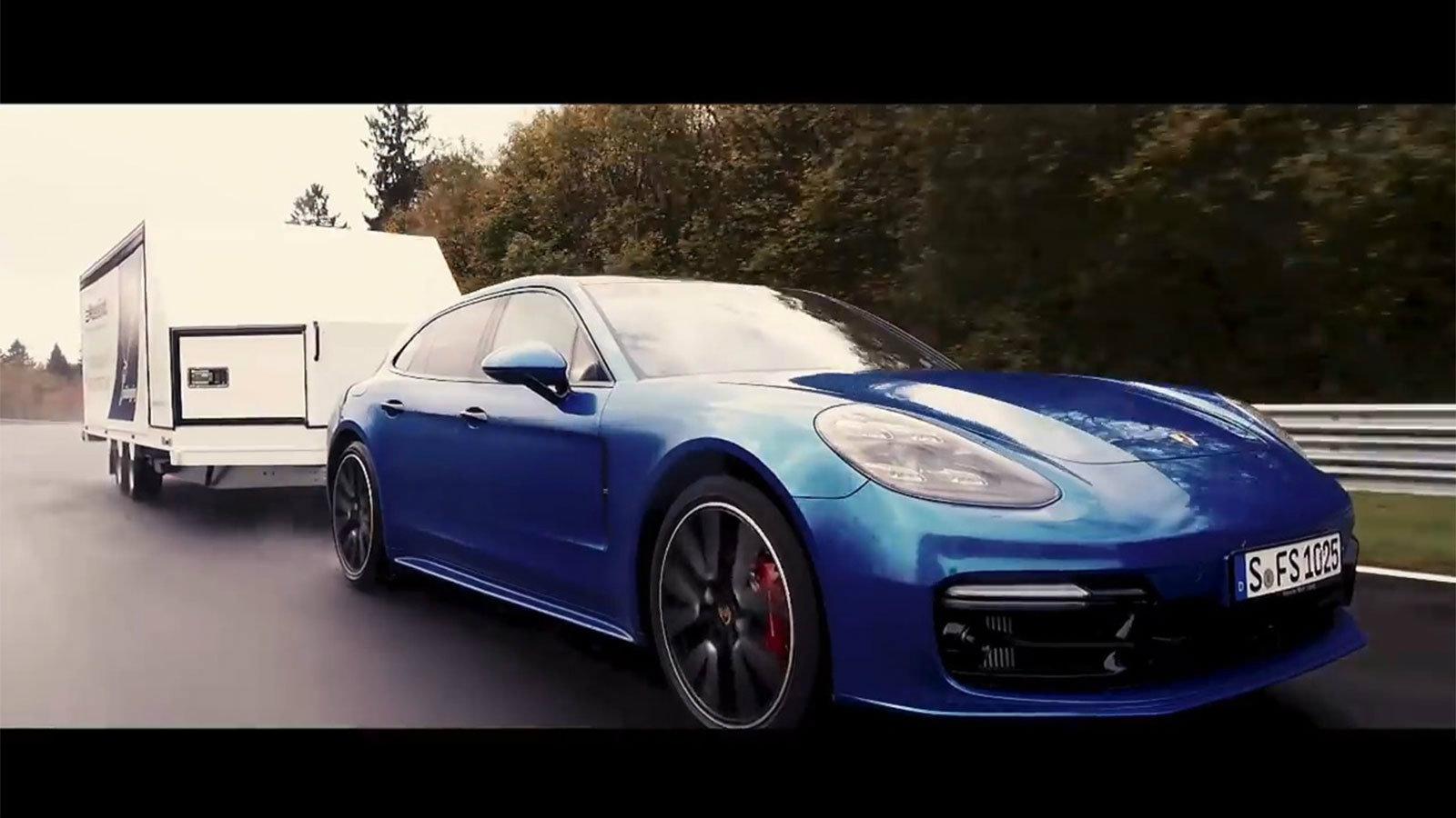 Ένα νέο ρεκόρ στην πίστα του Nürburgring κατέκτησε η Porsche Panamera, τραβώντας  μάλιστα άλλη μία.