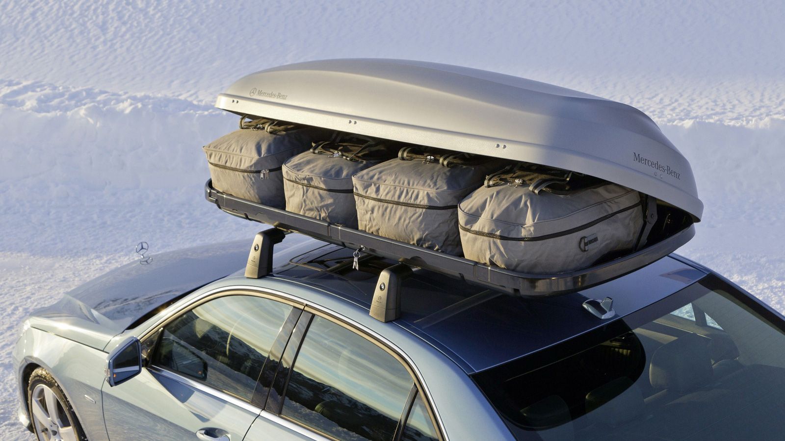 Οι μπαγκαζιέρες χωρίζονται σε δύο τύπους: Τις ρυμουλκούμενες και τις αναρτώμενες, π.χ. Οροφής