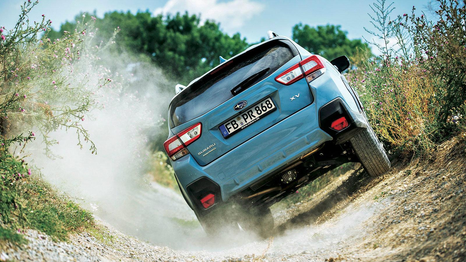 Το XV είναι τετρακίνητο και με 220 χλστ απόσταση από το έδαφος