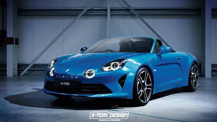 Θα το δούμε και σε cabrio το Alpine A110;