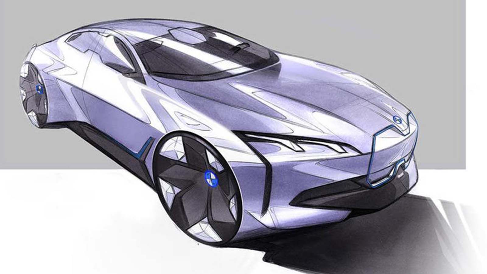 Αυτό είναι ένα πρώτο σχέδιο της BMW I Vision.