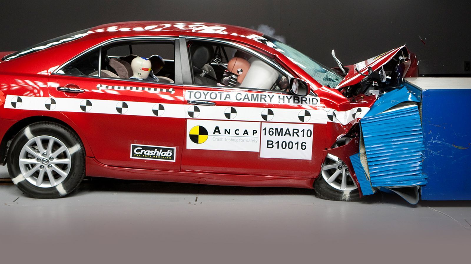 Crash test με γνώμονα την παιδική παθητική ασφάλεια ετοιμάζει η Toyota.