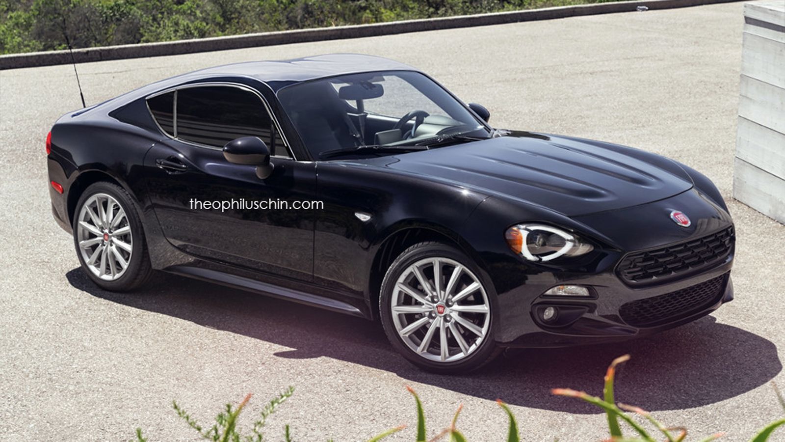 Μία έκδοση του Fiat 124 Spider με σκληρή οροφή λέγεται πως θα κάνει ντεμπούτο στις αρχές του επόμενου έτους. Στην εικόνα βλέπουμε το rendering του The