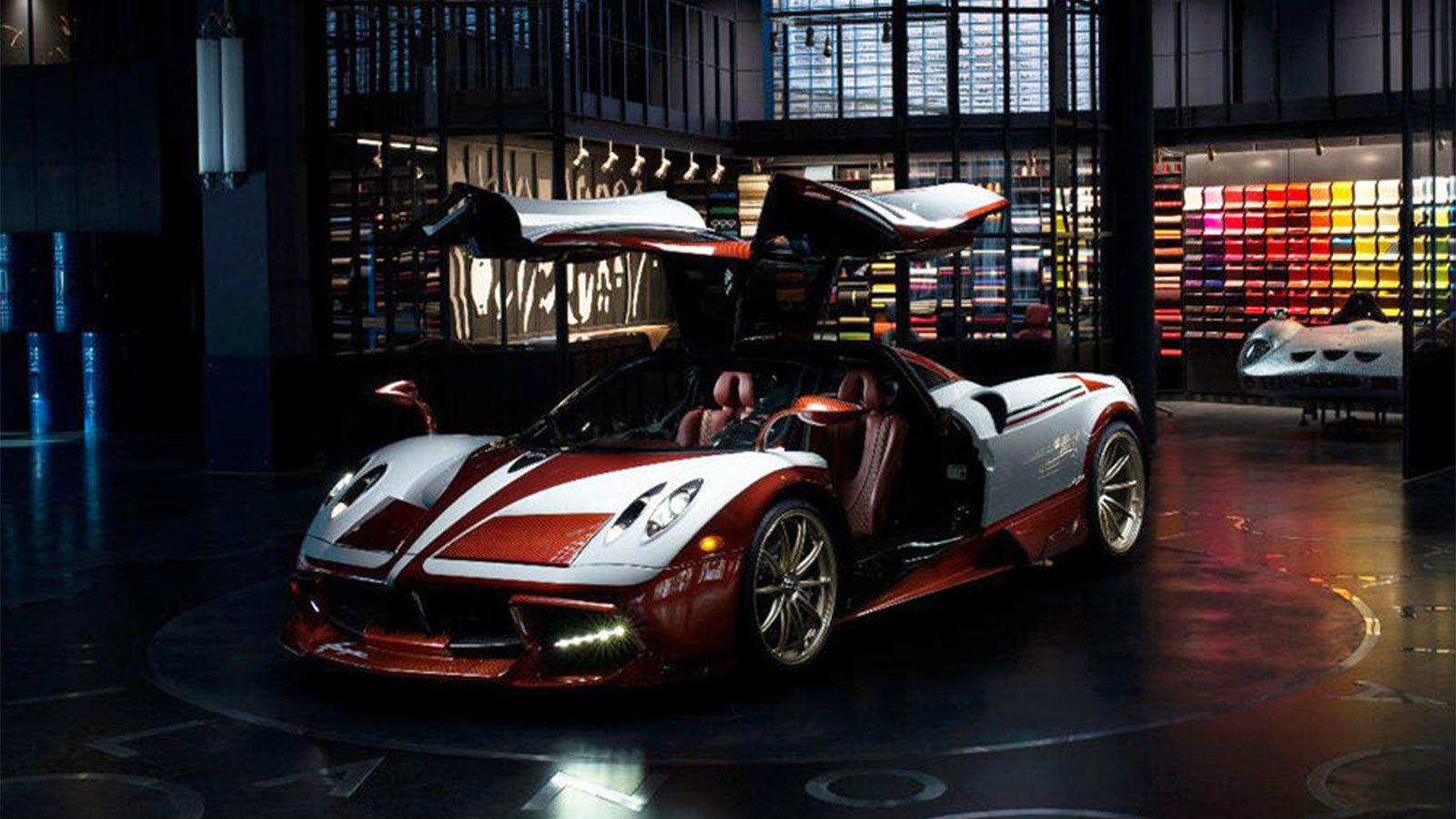 Μία μοναδική Pagani Huayra έχει δημιουργήσει η εταιρεία.