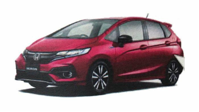 Αν και η ανάλυση δεν βοηθάει, μπορούμε να δούμε κάποιες αλλαγές στο ανανεωμένο Honda Jazz.