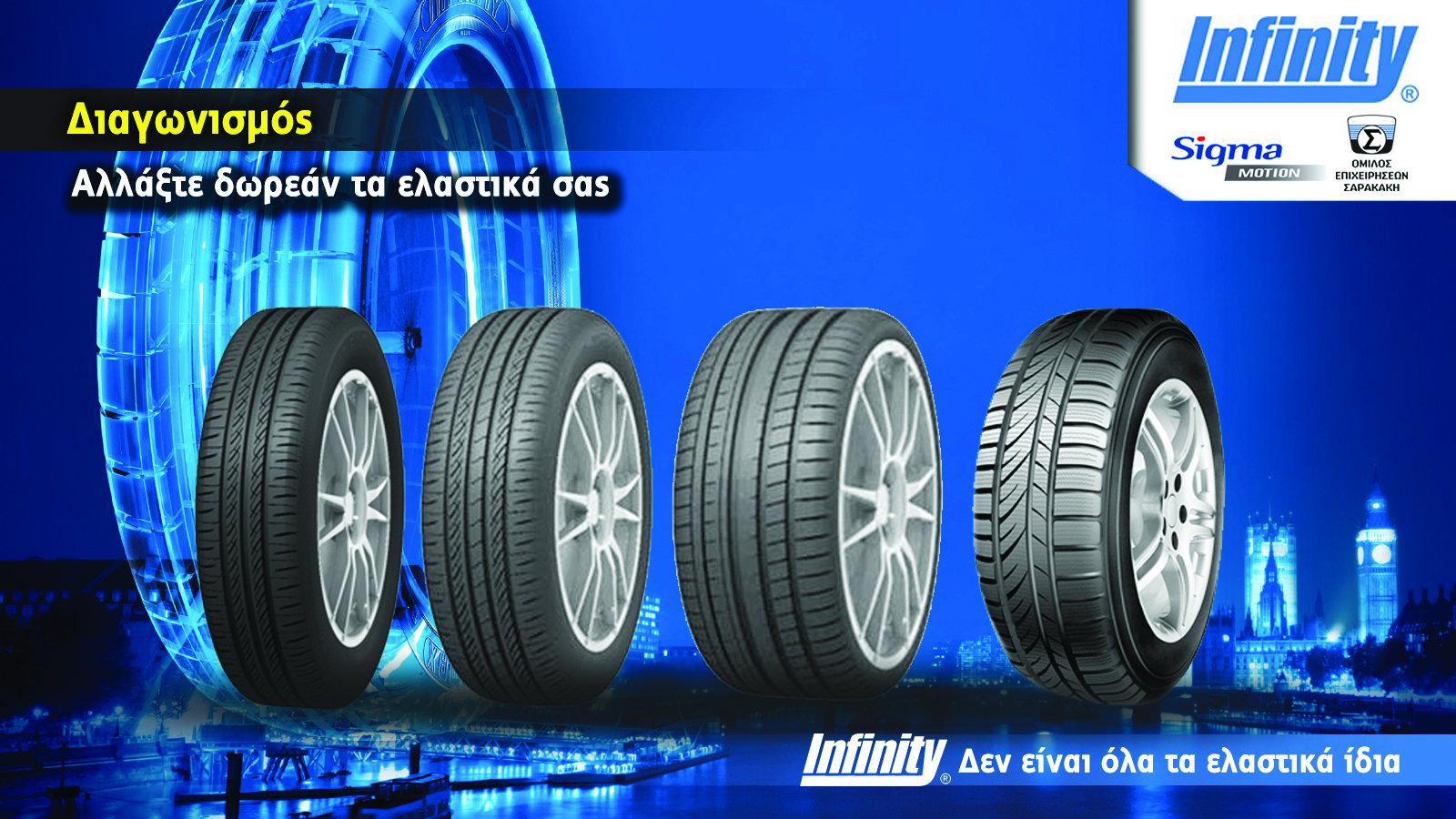 Μεγάλος διαγωνισμός: Σας αλλάζουμε ελαστικά δωρεάν