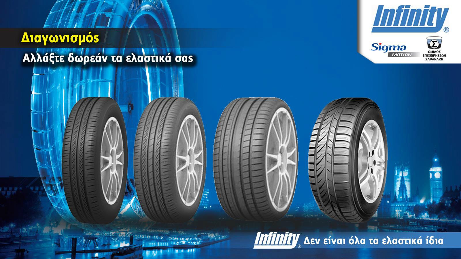 Νέος μεγάλος διαγωνισμός της Αγοράς Αυτοκινήτου με δώρο ένα σετ ελαστικών για το αυτοκίνητό σας!	