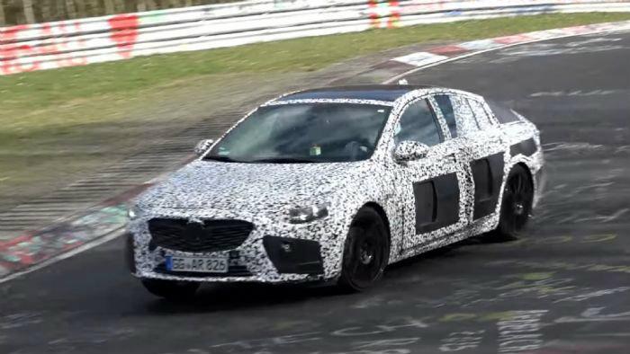 Δείτε και κυρίως ακούστε το νέο Opel Insignia OPC στην πίστα.