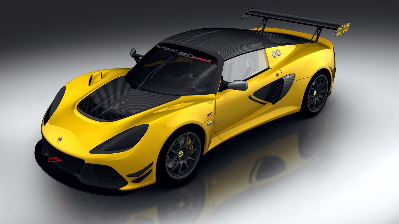 H Lotus Exige Race 380 είναι αποκλειστικά για χρήση στην πίστα.