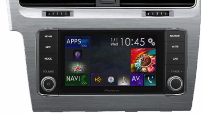 Υπερσύγχρονο σύστημα πλοήγησης από την Pioneer για VW Golf VII, Polo 6C και Skoda Octavia 5E.
