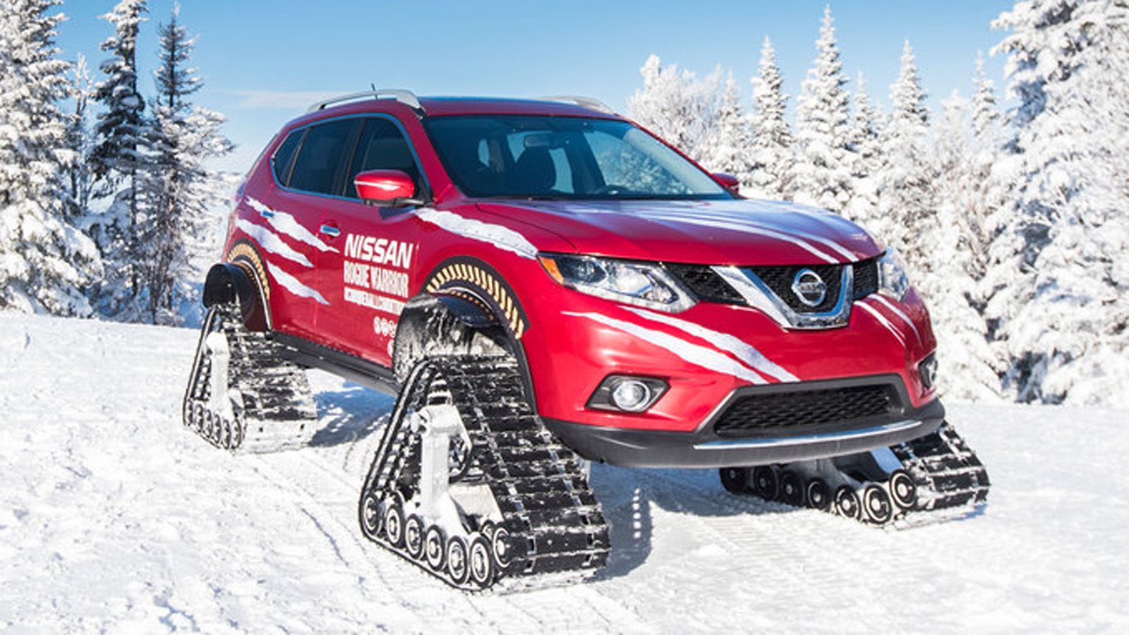 Το Nissan Rogue Warrior είναι κατασκευασμένο για να πηγαίνει παντού.