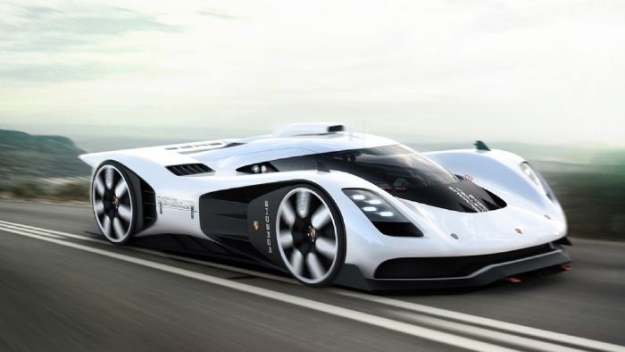 Ο Alexander Imnadze παρουσιάζει την Porsche GT Vision 906/917.	