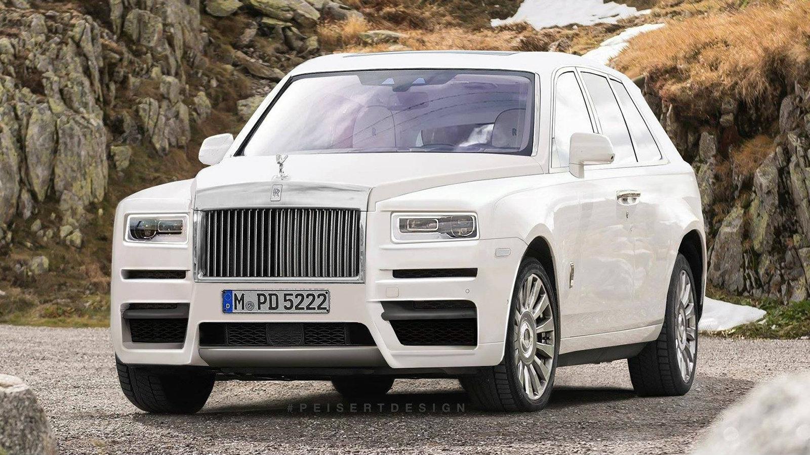H Rolls-Royce Cullinan υιοθετεί την ίδια σχεδιαστική γλώσσα με την Phantom.