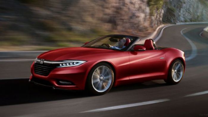 Το νέο Honda S2000 λέγεται πως θα είναι έτοιμο το 2018 και θα διαθέτει υβριδική τεχνολογία. Η εικόνα είναι ψηφιακά επεξεργασμένη από τον Theophilus Ch