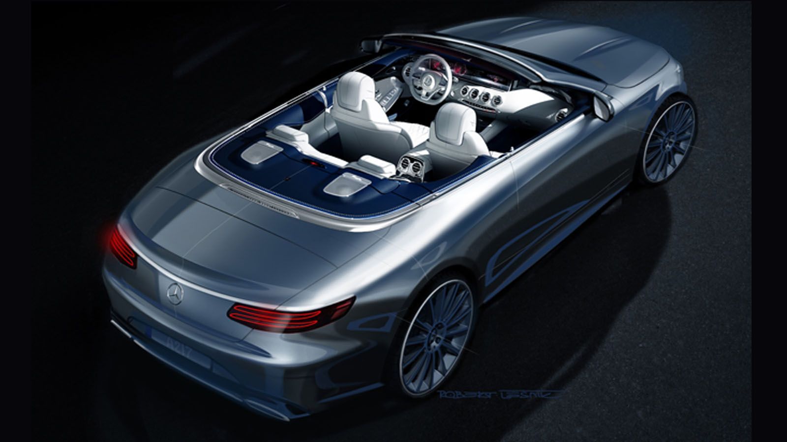 Αυτή είναι η πρώτη επίσημη εικόνα της S-Class Cabriolet.