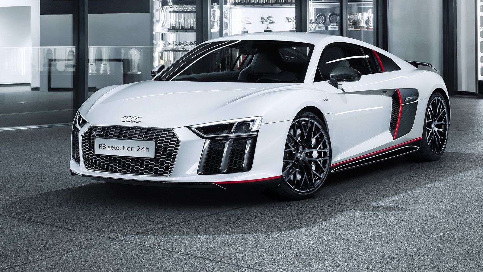 R8 V10 Coupe plus «selection24h»: Αυτό είναι το ισχυρότερο και ταχύτερο Audi όλων των εποχών.