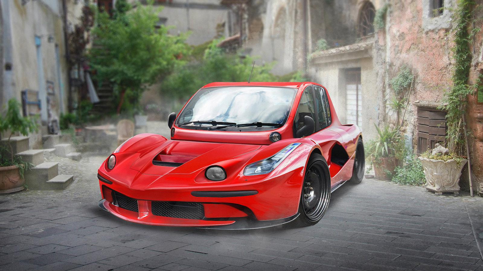 Ferrari LaFerrari και Fiat Multipla σε έναν «φονικό» συνδυασμό.