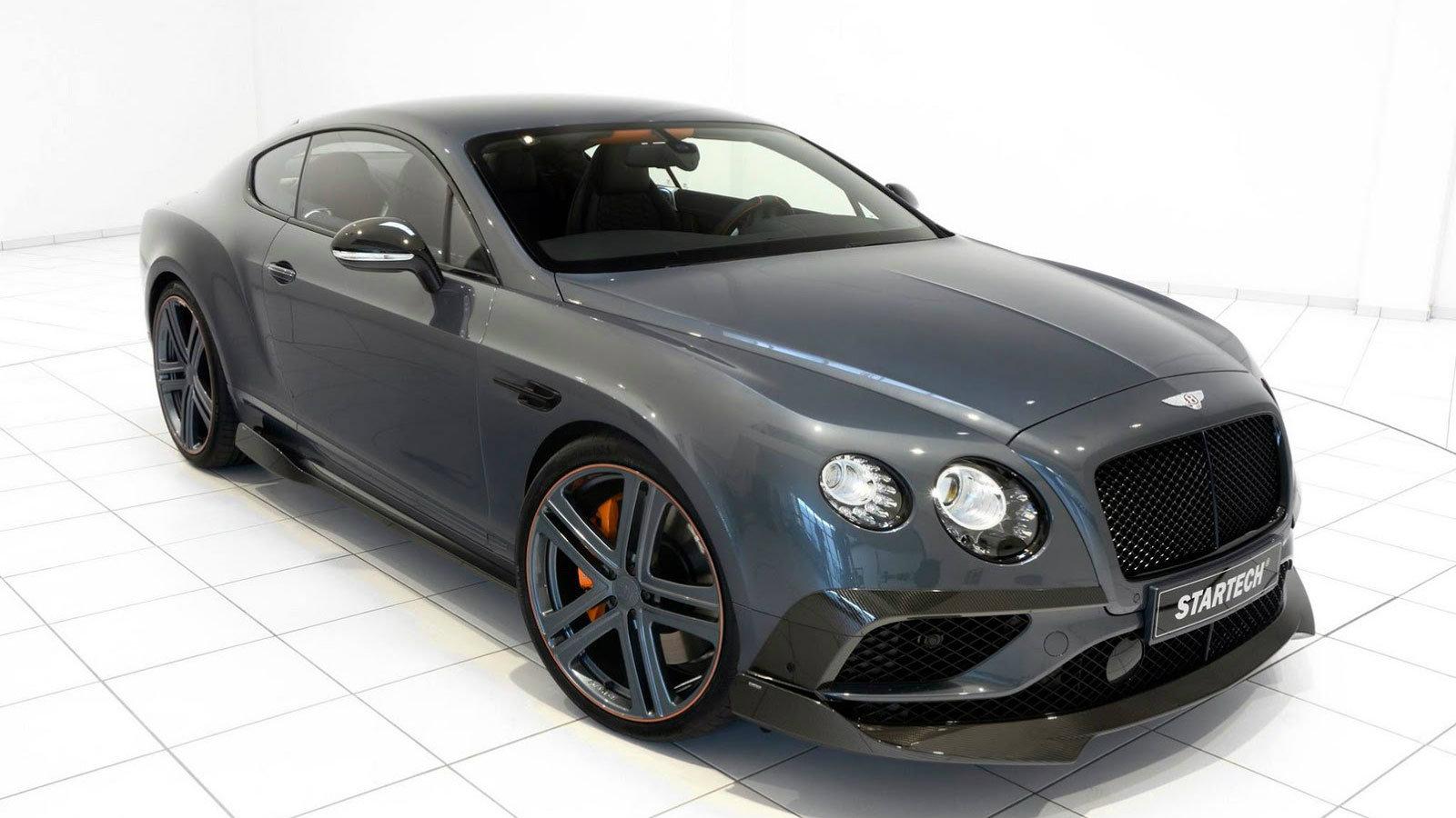 Την  δική τους υπογραφή έβαλαν οι βελτιωτές της Startech σε αυτή την Bentley Continental GT.