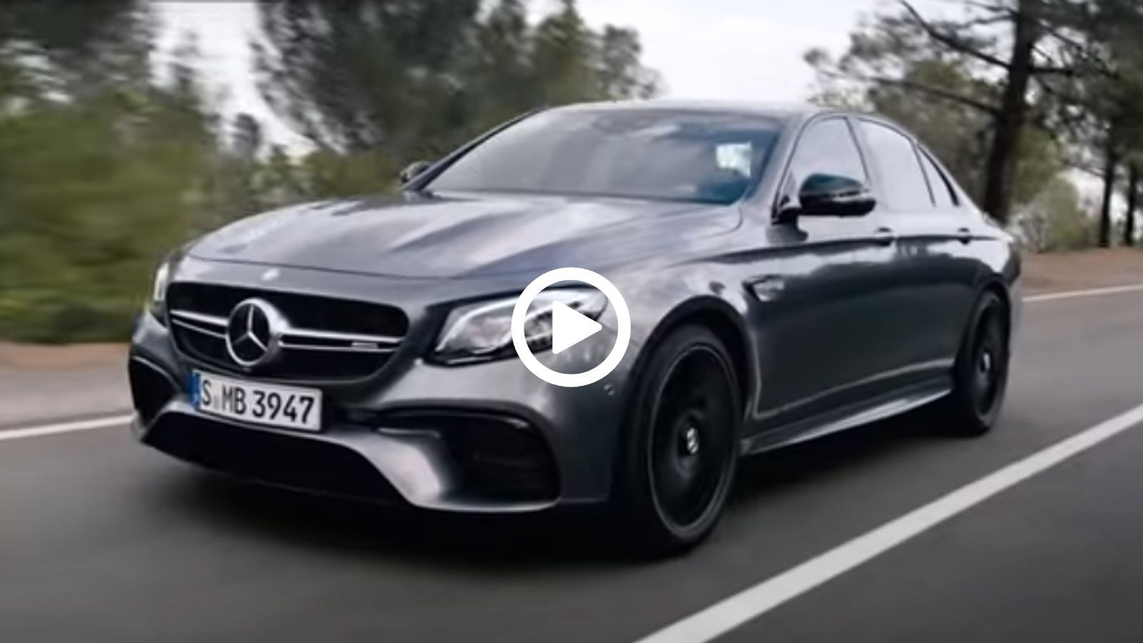 Mercedes-AMG E 63 S σε δράση